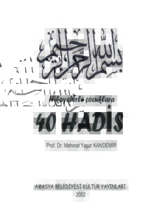 Hikayelerle Çocuklara 40 Hadis - Güzel Ahlaklı çocuklar yetiştirmek için PDF indir