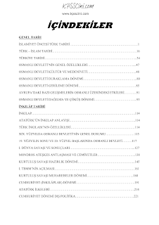 Dev KPSS Tarih Ders Notları