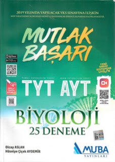 Mutlak Başarı TYT AYT 25 Biyoloji Deneme PDF (2020) Mutlak Başarı TYT AYT 25 Biyoloji Deneme PDF (2020)