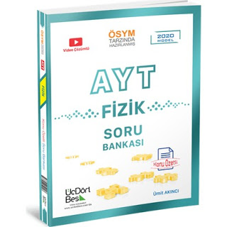 345(Üç Dört Beş) AYT Fizik Soru Bankası PDF (2020)