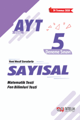 Nitelik AYT Sayısal Özel 5 Deneme Sınavı PDF (2020)