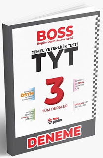 Metin TYT Boss 3 Genel Deneme PDF indir (2020)