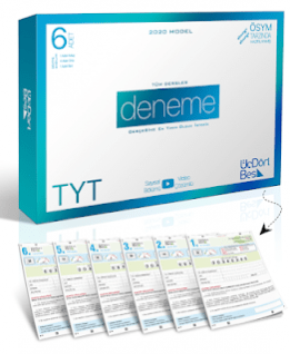 345 TYT Tüm Dersler 6’lı Paket Deneme PDF (2020) 345 TYT Tüm Dersler 6’lı Paket Deneme PDF (2020)