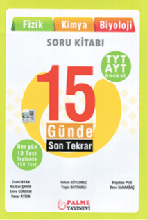 Palme TYT AYT Öncesi Fen 15 Gün Son Tekrar PDF (2020)