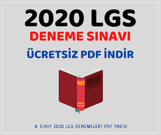 LGS Deneme Sınavı PDF İndir (+100 Deneme)