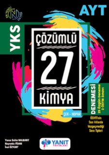 Yanıt AYT Çözümlü 27 Kimya Deneme PDF (2020)