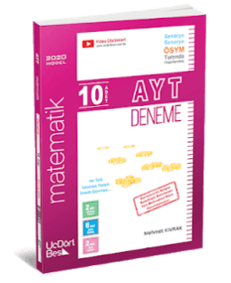 345 10'lu AYT Matematik Denemesi PDF (2020)