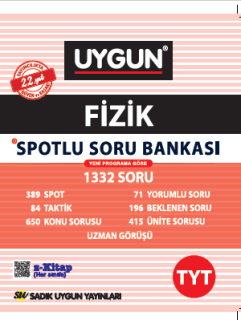 Sadık Uygun TYT Fizik Soru Bankası PDF indir