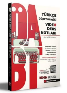 2021 ÖABT Türkçe Öğretmenliği Video Ders Notları PDF indir