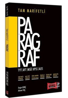 TYT AYT MSÜ KPSS ALES İçin Tam Marifetli Paragraf Soru Bankası PDF indir