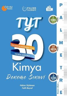 Pelikan TYT 30 Kimya Deneme Sınavı - Palmetre Serisi PDF indir